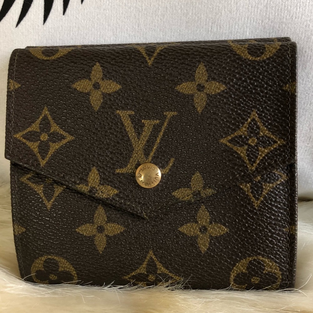 Authentic LV Porte Elise Trifold Wallet